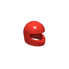 Minifig Standard Helmet #30124 Red 1 KG
