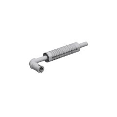 Exhaust Pipe with Technic Pin - Flat End, Rounded Hole #14682 Bulk 1 KG