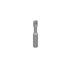 Tool Screwdriver with Wide Head 3-Rib Handle #11402a Light Bluish Gray