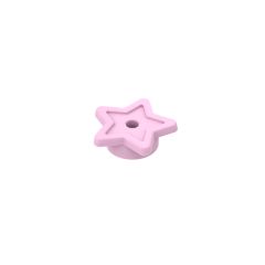 Star with Stud Holder #11609 Bright Pink