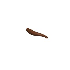 Animal Body Part, Horn (Cattle) / Tentacle / Vine / Branch / Tongue - Long #13564 Reddish Brown 10 pieces