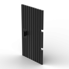 Door 1 x 4 x 6 #3644 Black