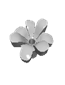 Plant, Flower, Minifig Accessory with 7 Thick Petals and Pin #32606