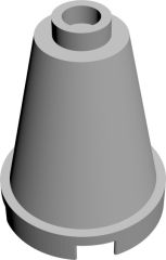 Cone 2 x 2 x 2 with Completely Open Stud #14918 Light Bluish Gray